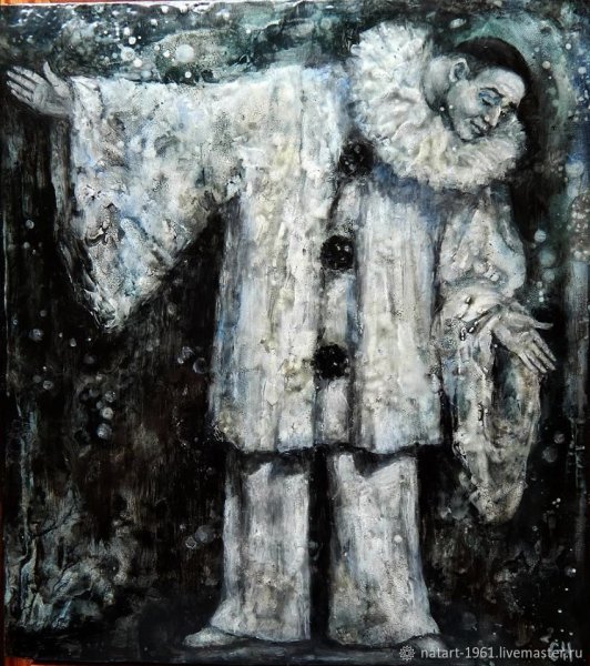 Арлекин Пьеро и Коломбина