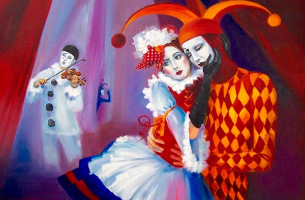 Арлекин и Пьеро 1927