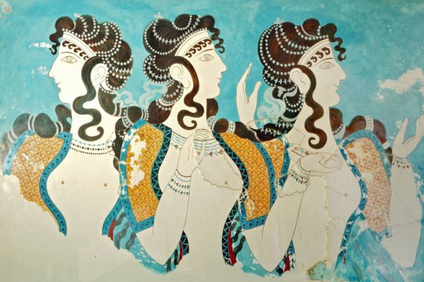 Фреску окновского дворца