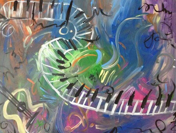 Чюрленис картины полифония