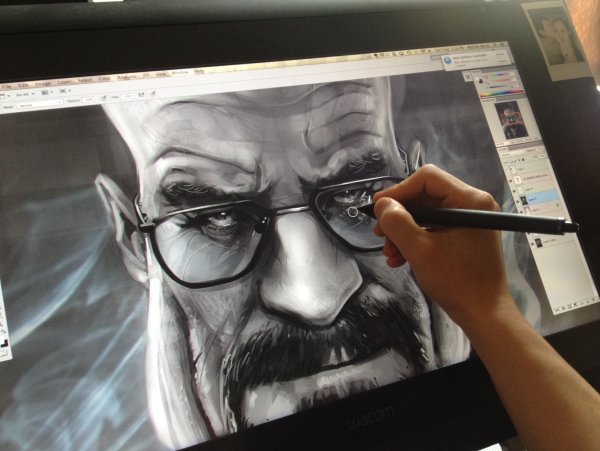 Рисунки на графическом планшете