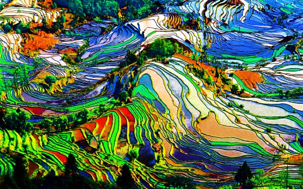 Психоделический пейзаж