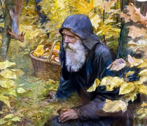 Живопись монахи пустынники