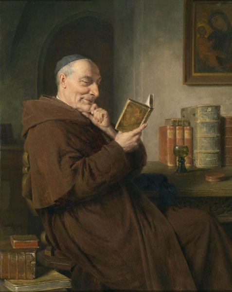 Эдуард Грютцнер монахи