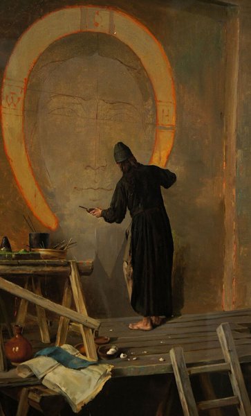 Инок-иконописец Янов