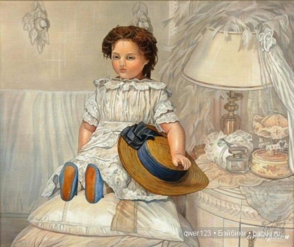 Куклы на картинах художников