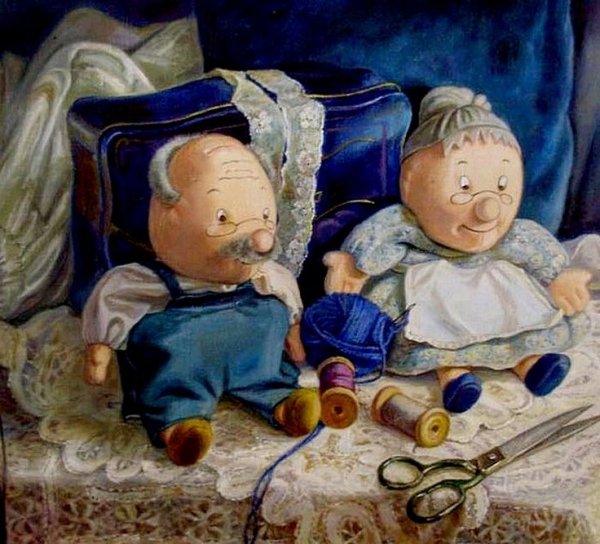 Художник Елена Шумакова куклы