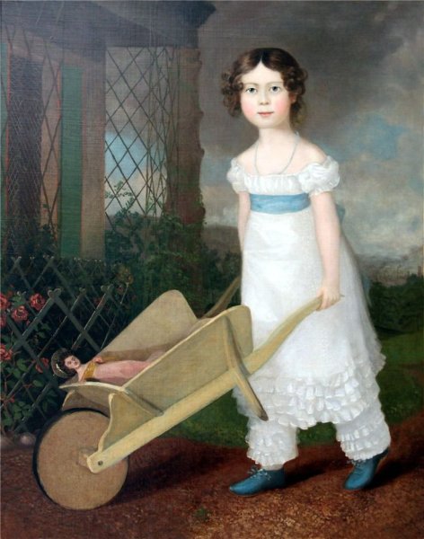 Куклы на картинах художников