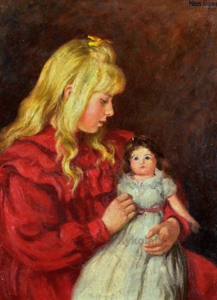 Дети и куклы в картинах русских художников