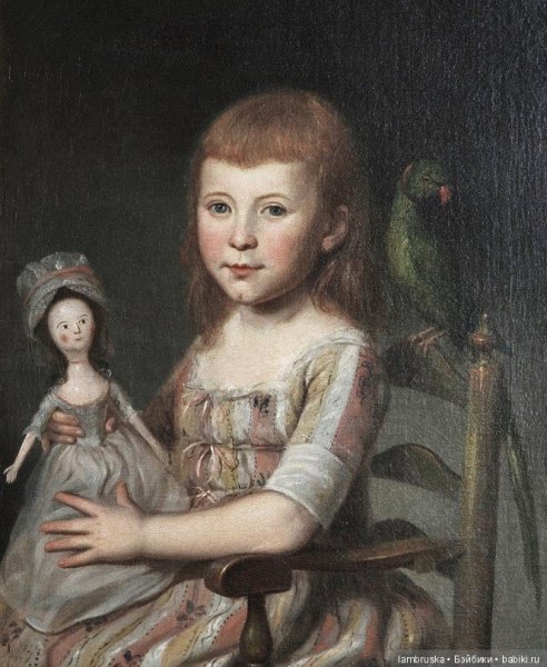 Портрет девочки с куклой