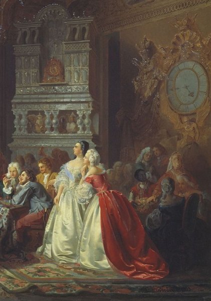 Ассамблея при Петре i. 1858 Хлебовский