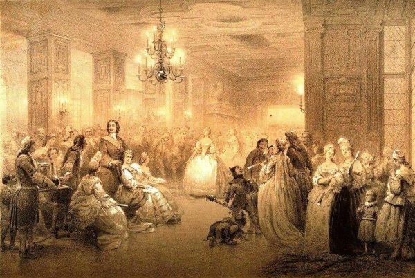 Ассамблеи при Петре 1