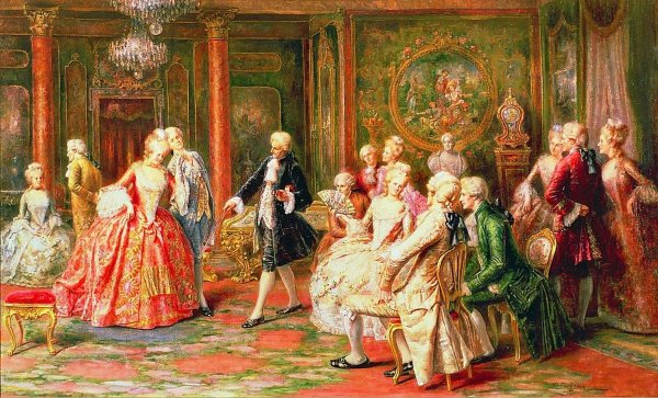 Александр Бенуа Петр 1 на прогулке