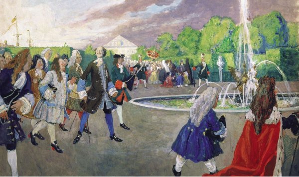 Петр 1 и Людовик 15