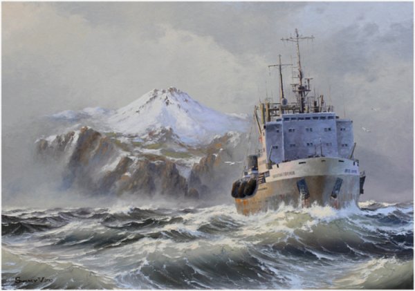 Художник-маринист Валерий Шиляев