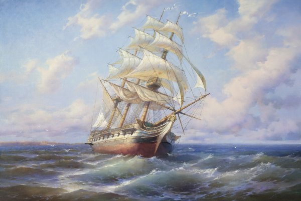 Александр Пилипенко художник маринист