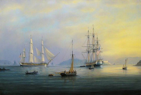 Художник-маринист тим Томпсон