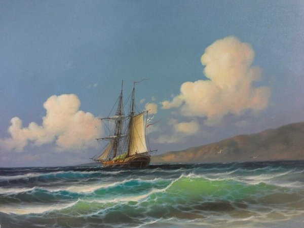 Владимир Коваль художник маринист