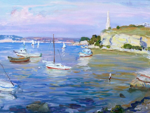 Художник Ольхов Владимир Николаевич Севастополь