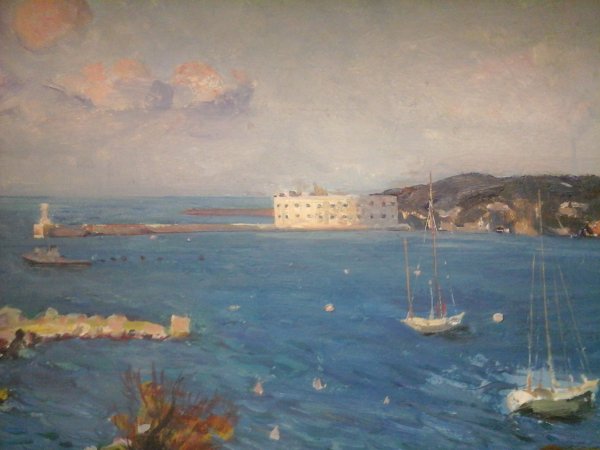 Севастополь картина "бухта Аполлоновка"