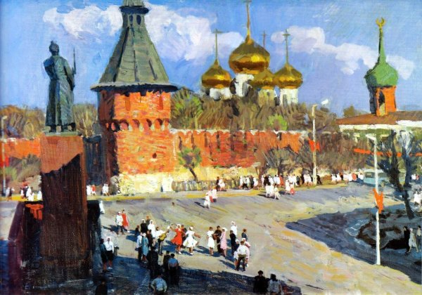 Тульский Кремль картина