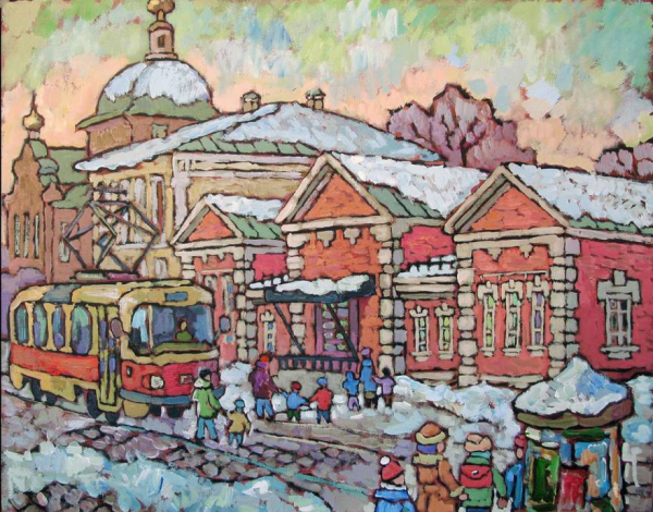 Тула живопись Кремль