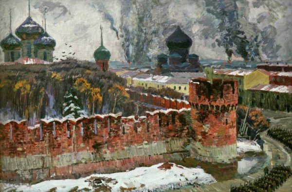 Тульский Кремль картина