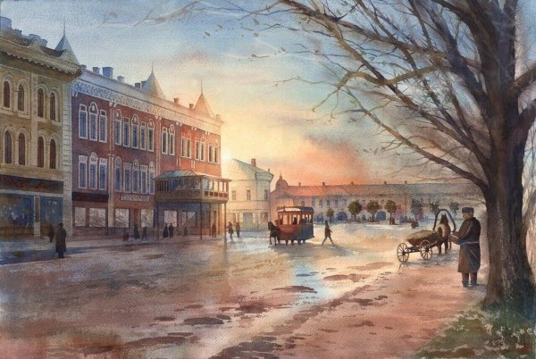 Тула улица Епифанская прошлого века