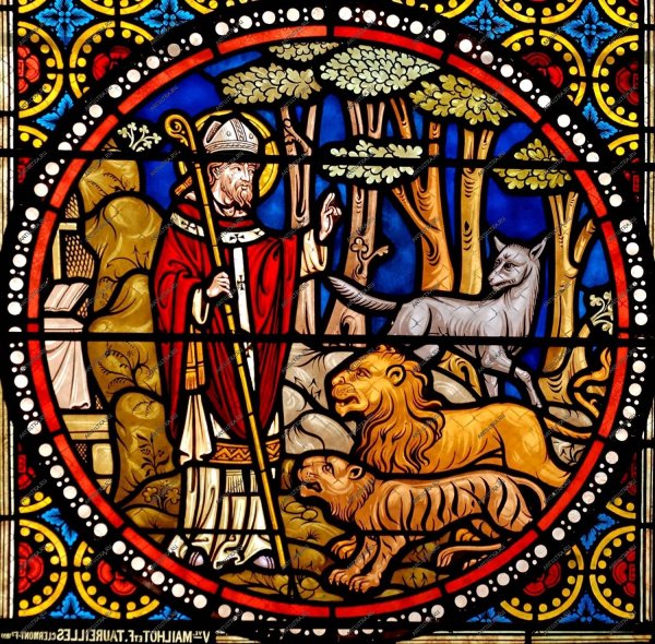 Романская живопись средневековья витражи