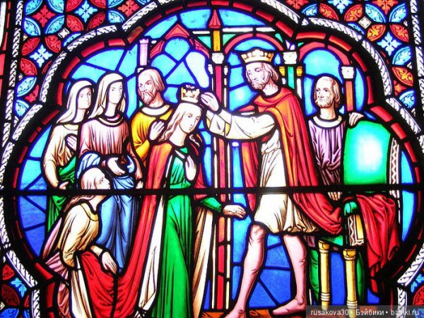 Романская живопись средневековья витражи