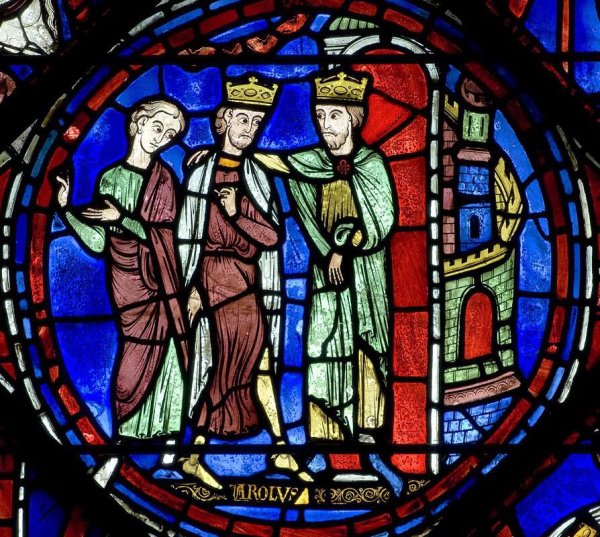 Готические витражи Шартрского собора