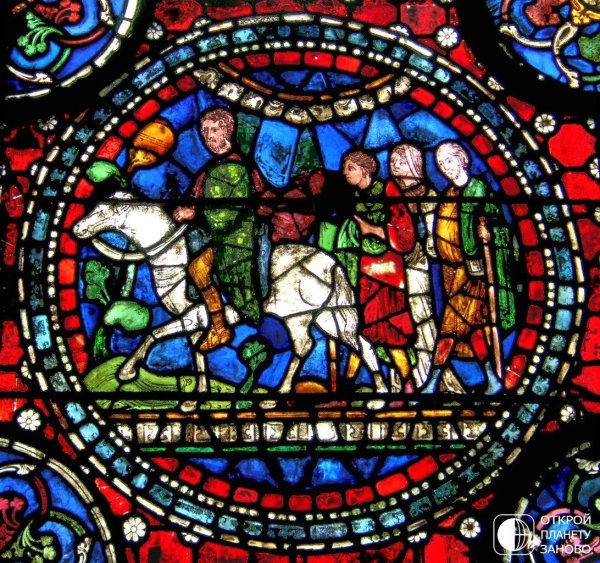 Адам Куцман витраж