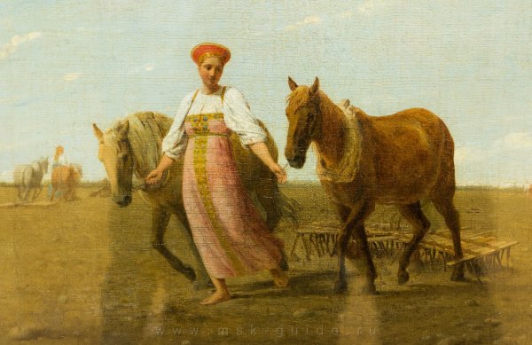 Алексей Гаврилович Венецианов крестьянка