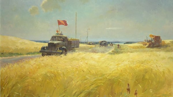 Колхоз Советская живопись реализм