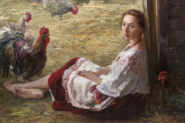 Васнецов Виктор Михайлович жница