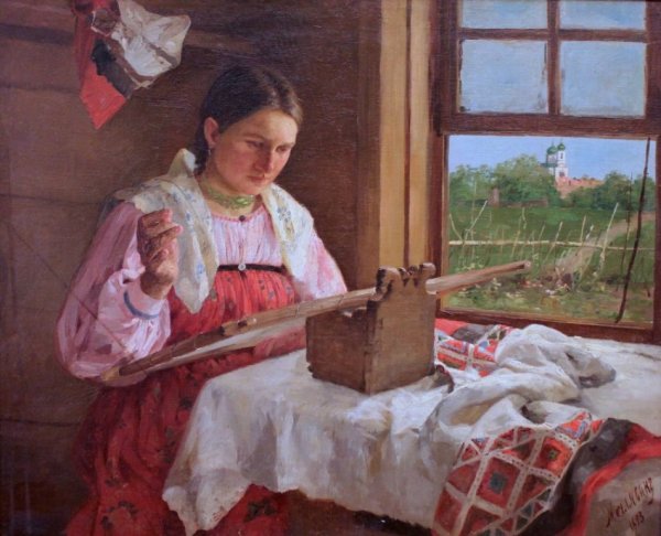 Живопись Жюль Бретон