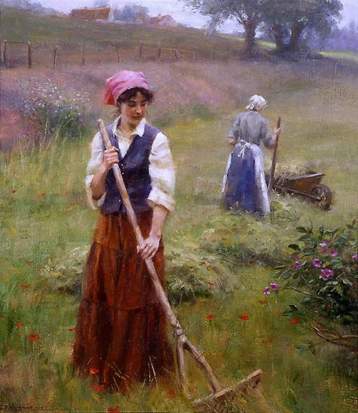 Зинаида Серебрякова крестьяне