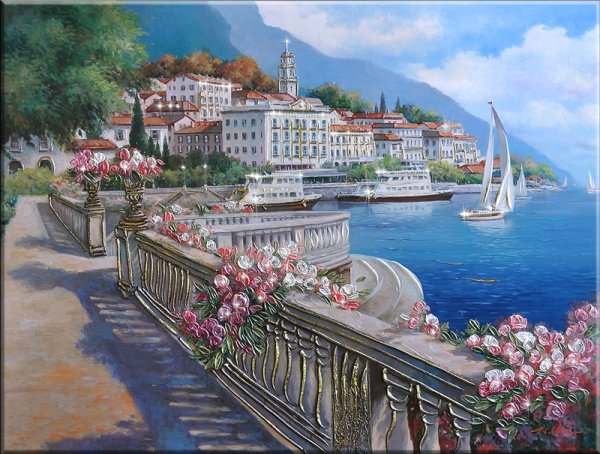 Пейзаж набережная