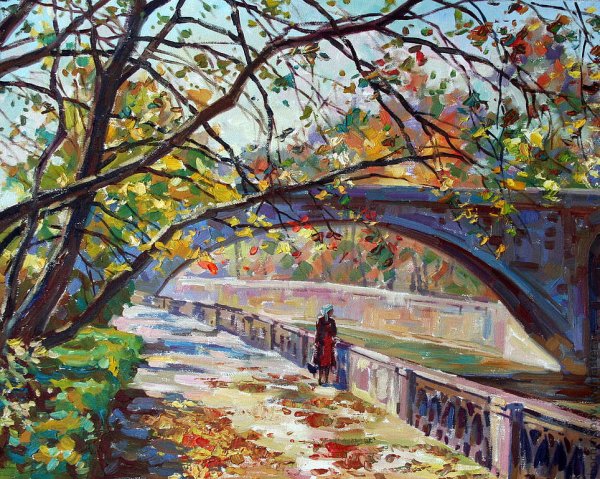 Художник Бочманов Сергей. Осень