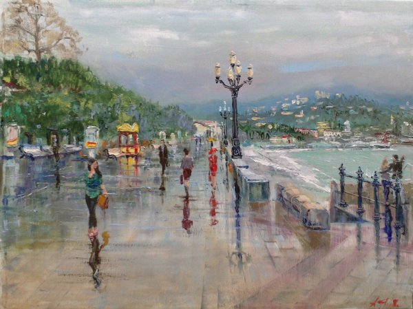 Плес картина Панов