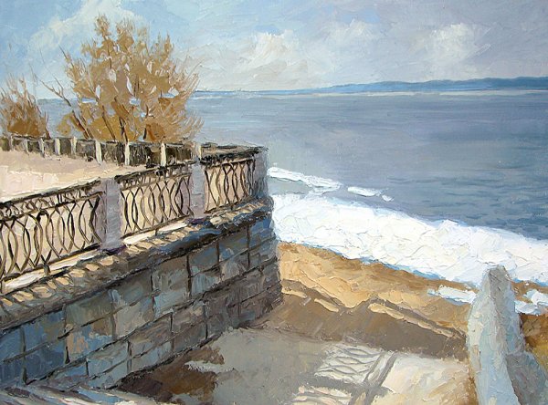 Пейзажи маслом на холсте