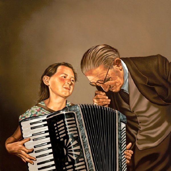 Аккордеон в живописи