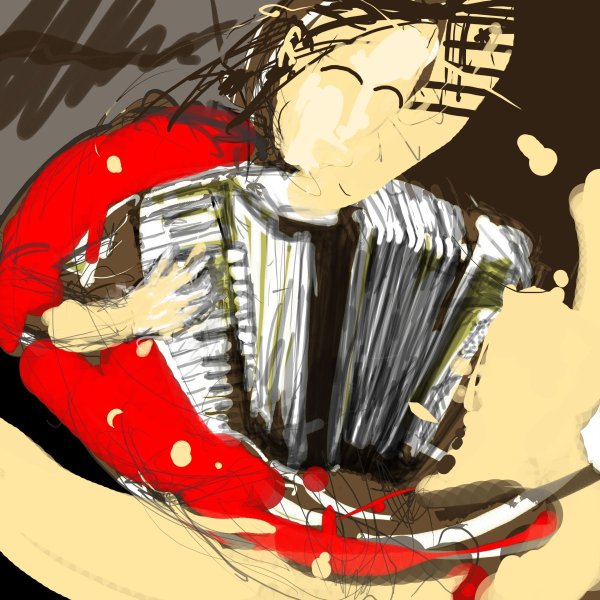 Аккордеон абстракция