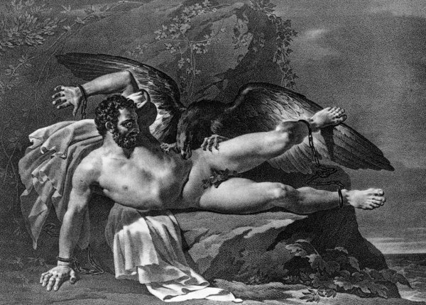 Прометей прикованный к скале Якоб Йорданс