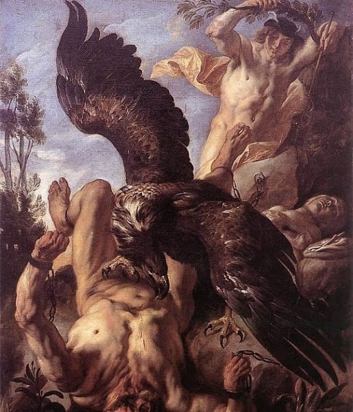 Клевал печень Прометея