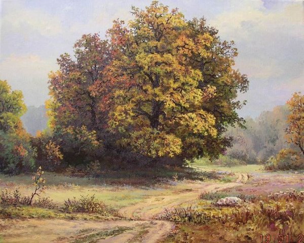 Художник Станислав Александрович Малярчук " на зорьке"