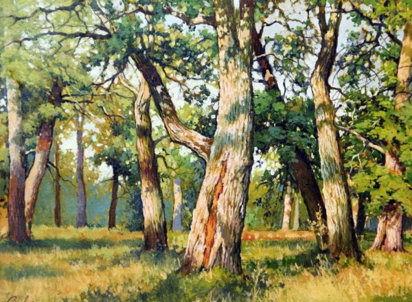 Васнецов дубовая роща