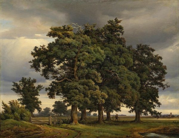 Кончаловский Петр Петрович. Абрамцево. Дубовая роща