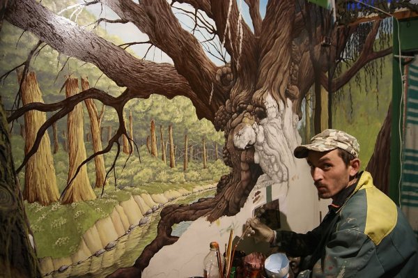 Дерево живопись