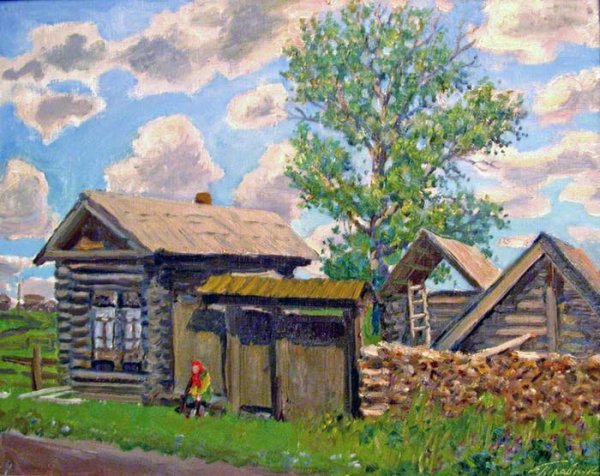 Живопись Герман Травников - мать